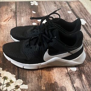 Womens Nike Black and White Running Shoes